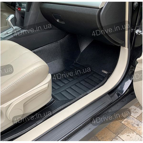 Килимки в салон для Volkswagen Tiguan 1 20011-2015 KM-07 black фото