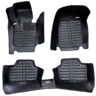 Килимки в салон для BMW 3 E90 xDrive 2005-2012 KM-180 black фото