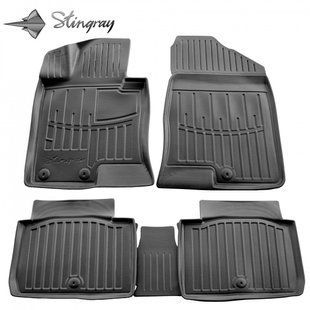 Комплект 3D килимків у салон Hyundai Sonata (YF) (2009-2014) Хюндай 5009285 фото