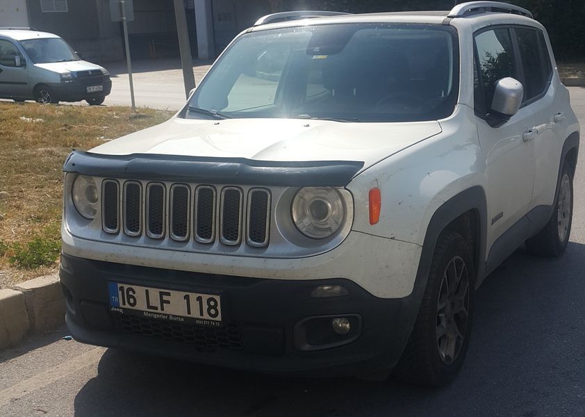 Дефлектор капота EuroCap. Jeep Renegade 2014- рр. 30410315-010409-30010101 фото