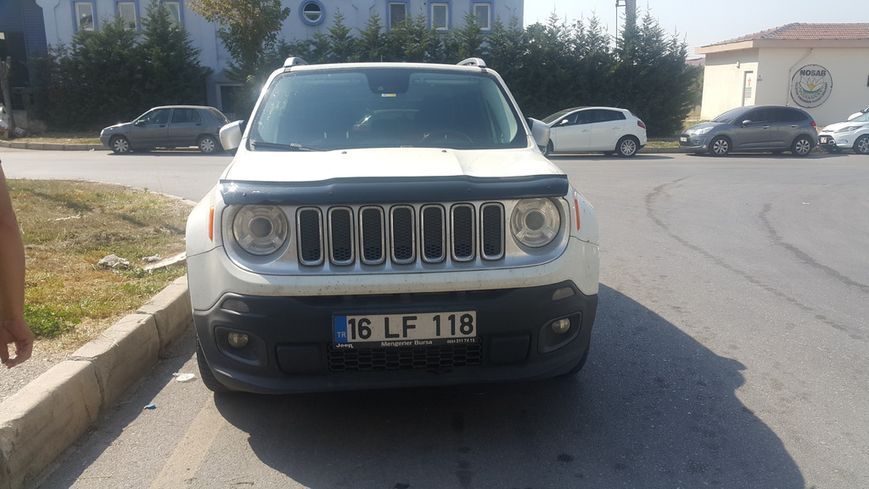Дефлектор капота EuroCap. Jeep Renegade 2014- рр. 30410315-010409-30010101 фото