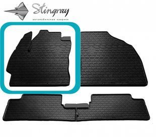Гумовий Килимок в авто Передній лівий на Toyota Auris (E150) (2007-2012) Тойота 1022324 ПЛ фото