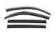 Вітровики з хромованим молдингом Niken Luxury (4 шт).Toyota Land Cruiser 200 2007-2021 гг. btyld0823-w/s-4ps фото 2