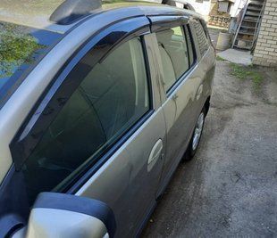 Вітровики (4 шт., Sunplex Sport). Renault Logan MCV 2013-2022 рр. sp-s-27 фото