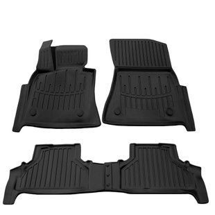 Комплект 3D ковриков в салон автомобиля BMW X5 (E70) (2006-2013) БМВ 5027034 фото