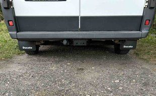 Бризковики Premium прямі (2шт). Fiat Ducato 1995-2006 рр. fia-124 фото