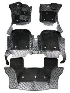 Килимки в салон Екотекстиль Ford Explorer 7 seats 2011-2019 ST-520 black фото