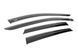 Вітровики з чорним молдингом Niken Luxury (4 шт).Seat Leon 2013-2020 гг. 069st040201 фото 2