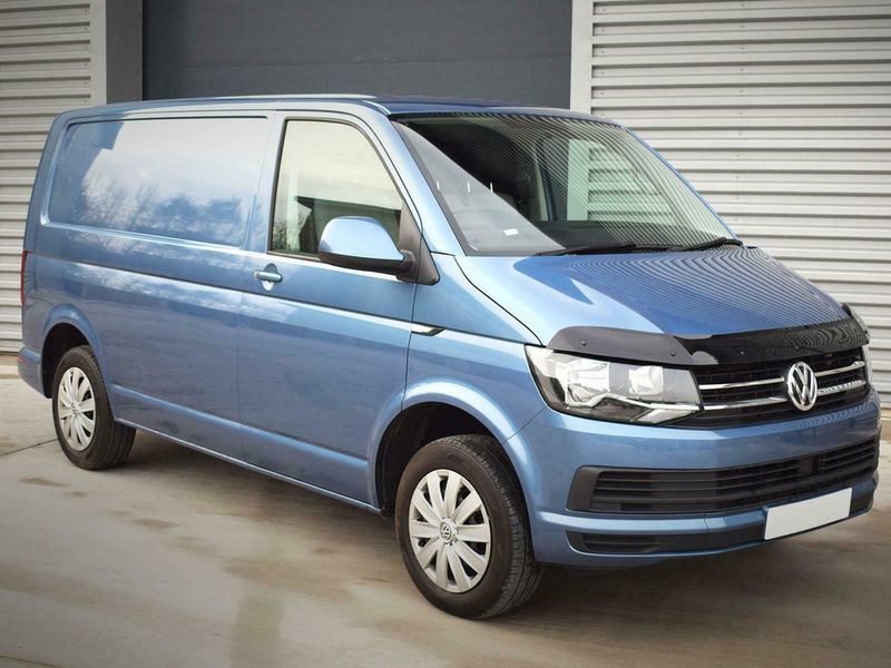 Дефлектор капота (EuroCap). Volkswagen T6 2015-2024 гг. 30791015-010409-30010101 фото