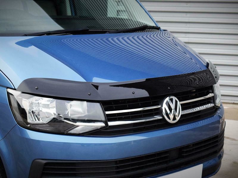 Дефлектор капота (EuroCap). Volkswagen T6 2015-2024 гг. 30791015-010409-30010101 фото