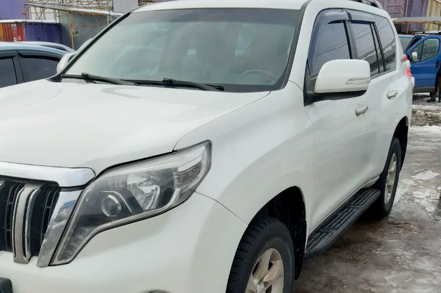 Вітровики 8 см (4 шт, HIC). Toyota Land Cruiser Prado 150 2009-2023 рр. t103 фото