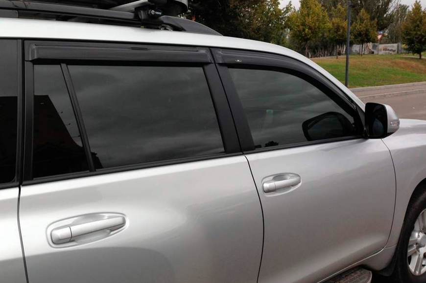 Вітровики 8 см (4 шт, HIC). Toyota Land Cruiser Prado 150 2009-2023 рр. t103 фото