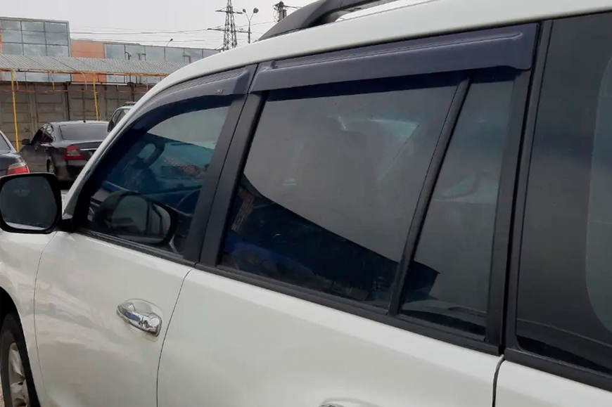 Вітровики 8 см (4 шт, HIC). Toyota Land Cruiser Prado 150 2009-2023 рр. t103 фото