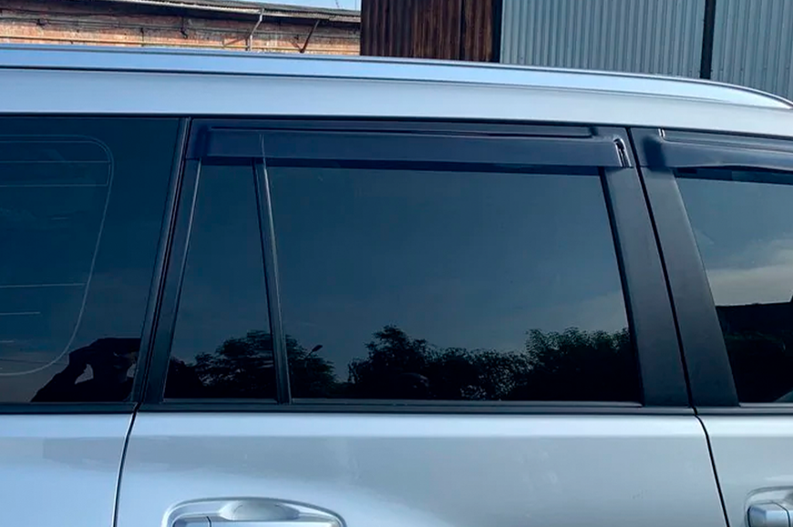 Вітровики 8 см (4 шт, HIC). Toyota Land Cruiser Prado 150 2009-2023 рр. t103 фото
