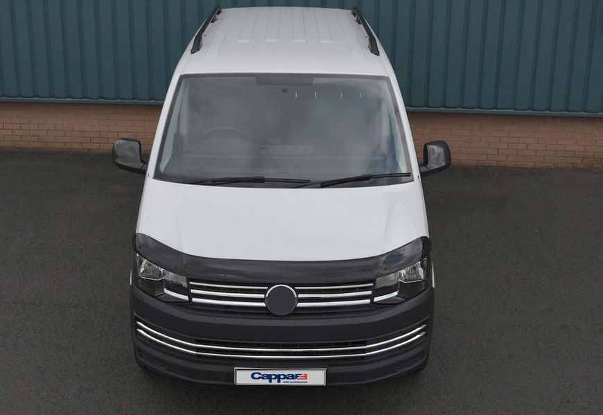 Дефлектор капота (EuroCap). Volkswagen T6 2015-2024 гг. 30791015-010409-30010101 фото