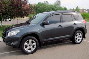 Вітровики (4 шт, HIC). Toyota Rav 4 2001-2005 рр. t04 фото