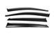 Ветровики с хромированным молдингом HB (4 шт., Sunplex Chrome). Volkswagen Golf 7/E-Golf 2012-2020 гг. plus1026001 фото 11