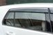 Ветровики с хромированным молдингом HB (4 шт., Sunplex Chrome). Volkswagen Golf 7/E-Golf 2012-2020 гг. plus1026001 фото 5