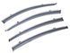 Вітровики вікон (дефлектори) SUN VISORS з хромом Mazda 6 EUR 2014-2020 Седан KL-1467 фото 1