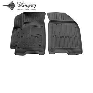 Передні 3D-килимки для Chevrolet Aveo (T250) (2005-2011) Шевроле 5002042 фото