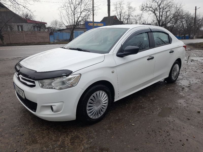 Ветровики с хромированным молдингом (4 шт., Sunplex Chrome). Citroen C-Elysee 2013-2022 гг. plus1019002 фото