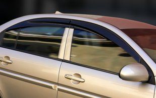Вітровики (4 шт., Sunplex Sport). Hyundai Accent 2006-2010 рр. sp-s-03 фото