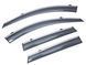 Дефлекторы окон (ветровики) SUN VISORS с хромом MAZDA CX-5 2012-2017 KL-1229 фото 1