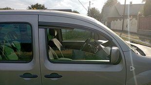 Вітровики (2 шт., Sunplex Sport). Renault Kangoo 2008-2020 рр. sp-s-33 фото