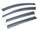 Вітровики вікон (дефлектори) SUN VISORS з хромом BMW X5 (E53) 1999-2006 KL-1419 фото 1