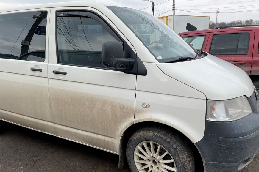Вітровики вставні (2 шт, HIC). Volkswagen T6 2015-2024 рр. vw02-in фото