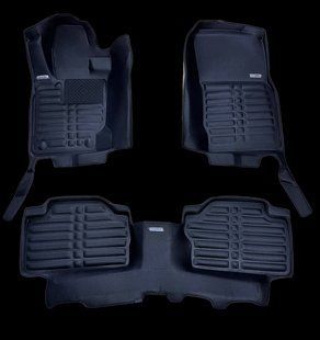 Килимки в салон для Mitsubishi Pajero Sport 3 2015- KM-76 black фото