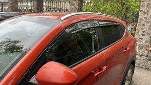 Вітровики (4 шт., Sunplex Sport). Hyundai Tucson TL 2016-2021 рр. sp-s-112 фото