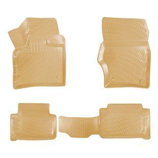 Коврики в салон для Audi Q7 4L 2005-2014, Rizline S-0167 BEIGE фото