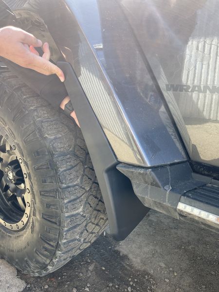 Брызговики Premium (4 шт). Jeep Wrangler 2007-2017 гг. mfg-jwr07 фото