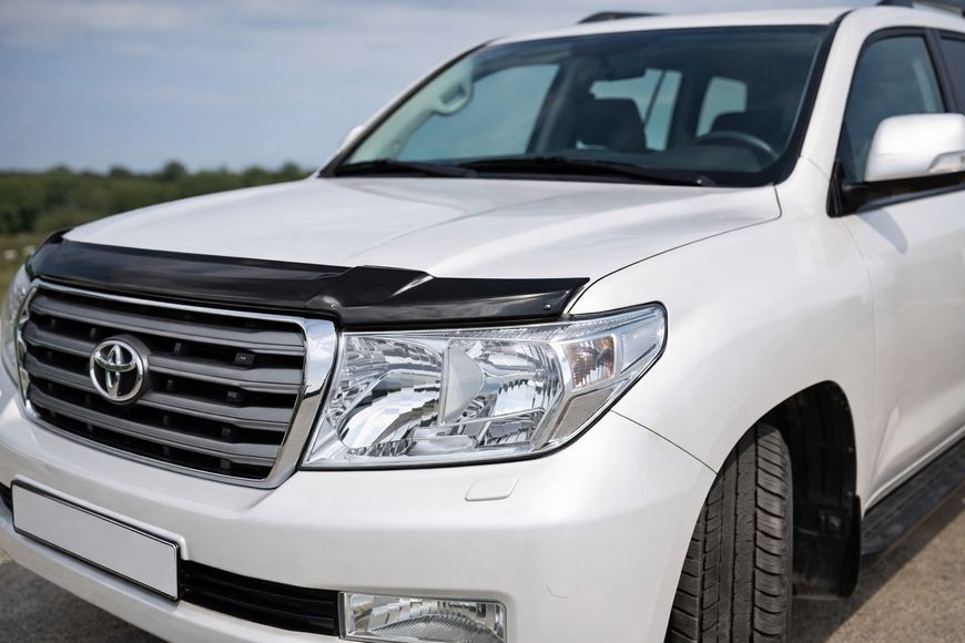 Дефлектор капота 2007-2015 (EuroCap). Toyota Land Cruiser 200 2007-2021 гг. 30781008-010409-30010101 фото