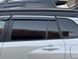 Ветровики с хромированным молдингом (4 шт, Niken). Toyota Corolla Cross 2020- гг. 047ty370201 фото 2