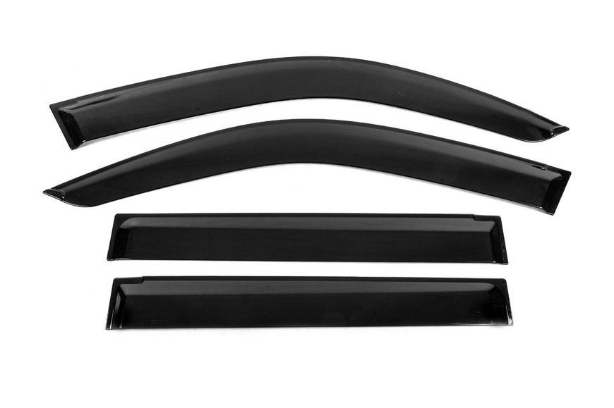 Ветровики Niken Luxury (4 шт). Toyota Land Cruiser Prado 120 2002-2009 гг. btypd0309 фото