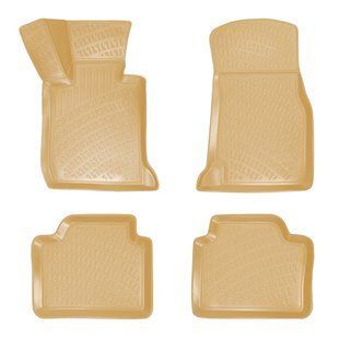 Коврики в салон для BMW 3 E90/E91/E92 2006-2013, Rizline S-0235 BEIGE фото
