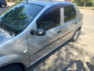 Ветровики на окна (4 шт., Sunplex Sport). Renault Logan I 2005-2008 гг. sp-s-26 фото