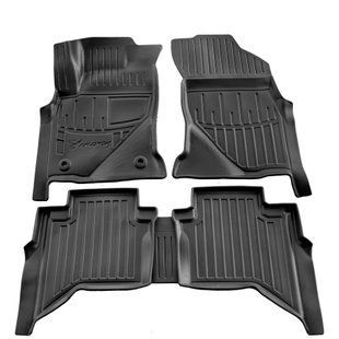 Комплект 3D килимків у салон Toyota Hilux VIII (Crew Cab) (2015-...) Тойота 5022325 фото