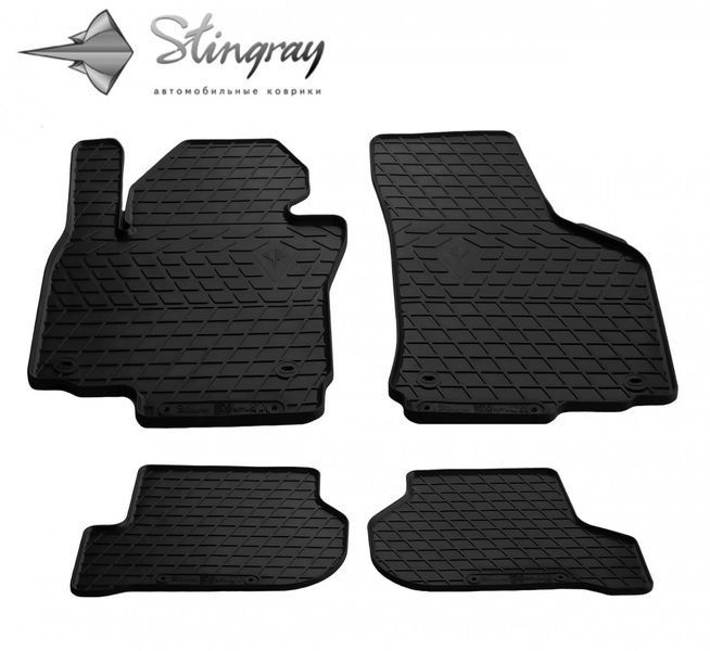 Резиновые коврики в авто (4 шт) на SEAT Toledo III (5P) (2004-2009) Сиат 1020144 фото