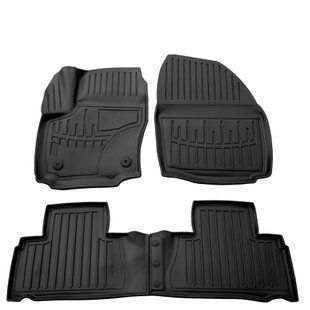 Комплект 3D ковриков в салон Ford S-Max (20011-2014) (кліпса FC2) Форд 5007154 фото