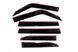 Ветровики Niken Luxury (6 шт). Toyota Land Cruiser Prado 250 2023- гг. btyldfj2024 фото 4