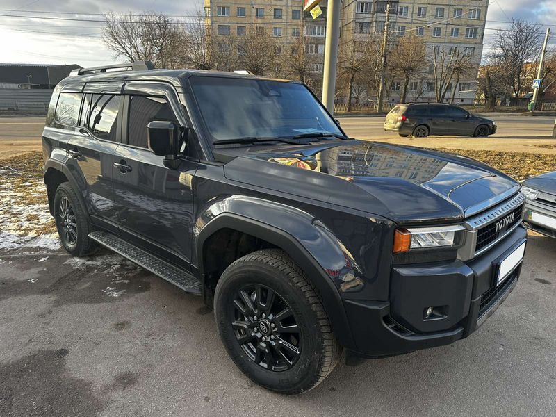 Ветровики Niken Luxury (6 шт). Toyota Land Cruiser Prado 250 2023- гг. btyldfj2024 фото
