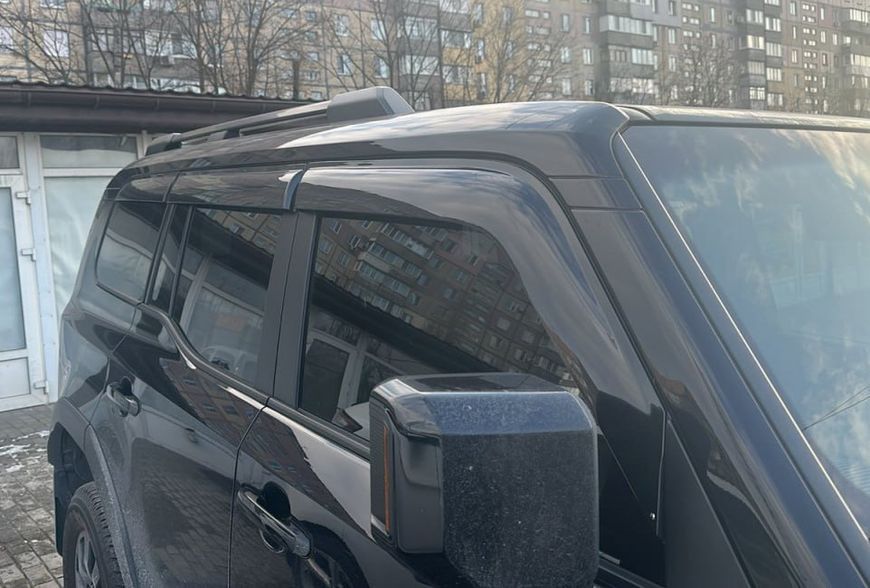 Ветровики Niken Luxury (6 шт). Toyota Land Cruiser Prado 250 2023- гг. btyldfj2024 фото