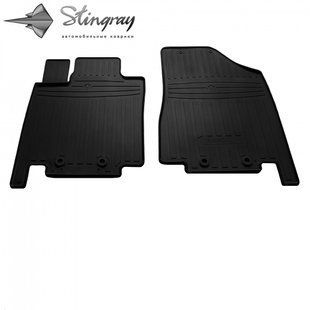 Передние автомобильные резиновые коврики (2 шт) для NISSAN Pathfinder IV (R52) (2012-...) Ниссан 1014342 фото