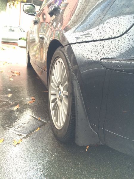 Бризковики Premium для E81/87 (4 шт). BMW 1 серія E81/E82/E87/E88 2004-2011 рр. mfg-be108 фото