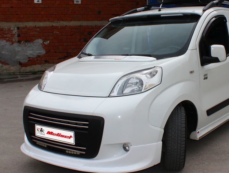 Дефлектор капота (грунтованный под покраску). Fiat Fiorino/Qubo 2008-2024 гг. 2521-550 фото