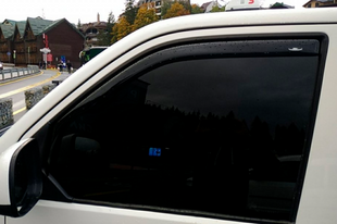 Ветровики вставные (2 шт, HIC). Volkswagen T5 Caravelle 2004-2010 гг. vw02-in фото
