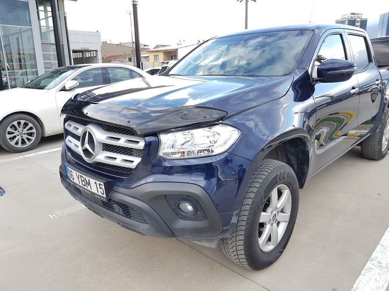 Дефлектор капоту (EuroCap). Mercedes X class 2017-2020 рр. 5486k035 фото
